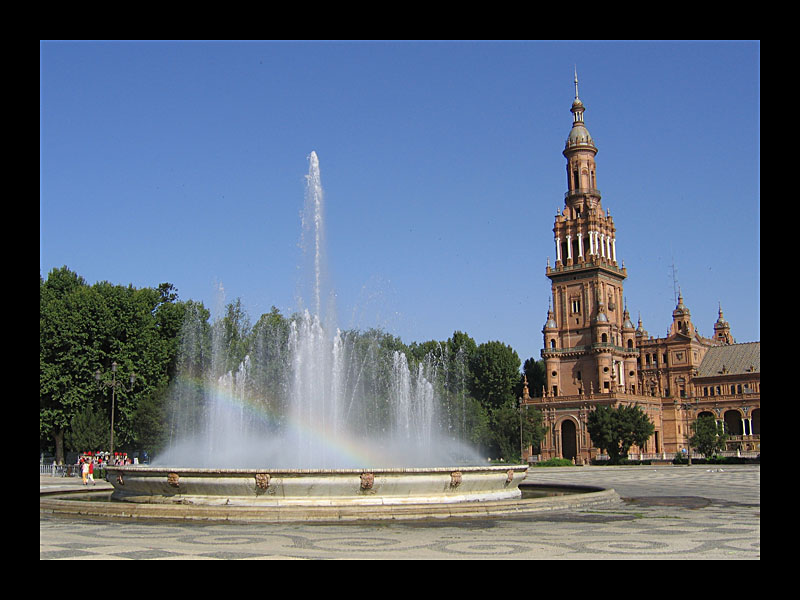 Plaza de España (Sevilla - Canon PowerShot A 95)