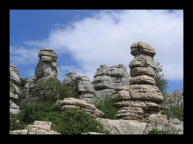 Bergidylle (El Torcal - Canon PowerShot A 95)