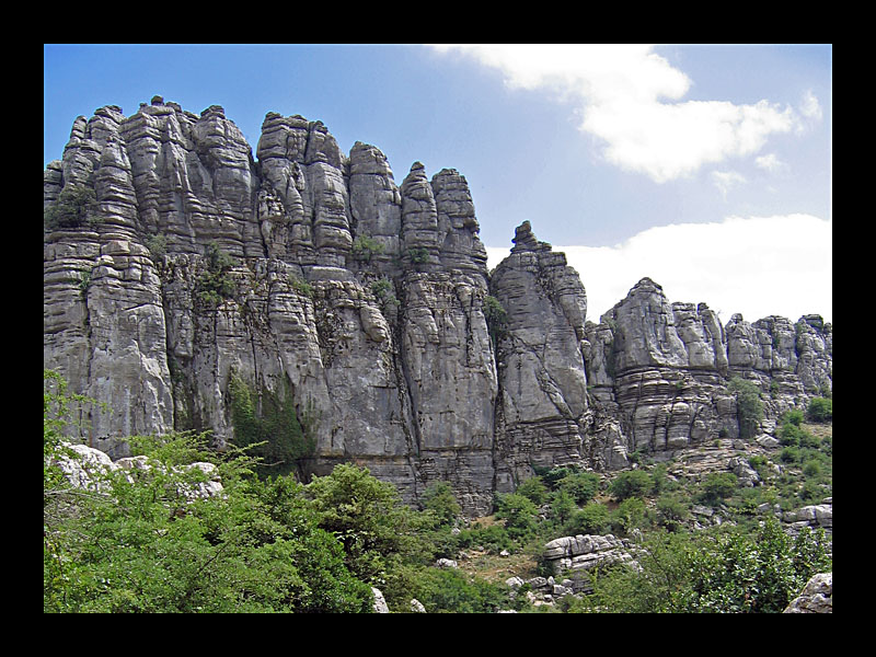 Karstgestein (El Torcal - Canon PowerShot A 95)