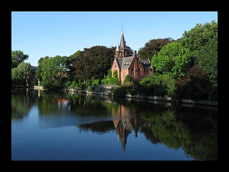 Minnewater (Brügge - Canon PowerShot A 640)