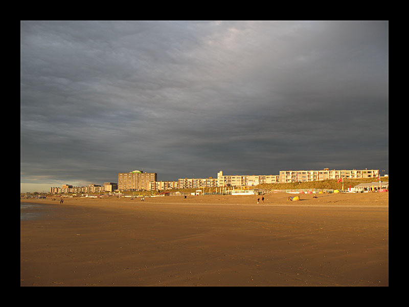 Goldene Abendsonne (Zandvoort - Canon PowerShot A 640)