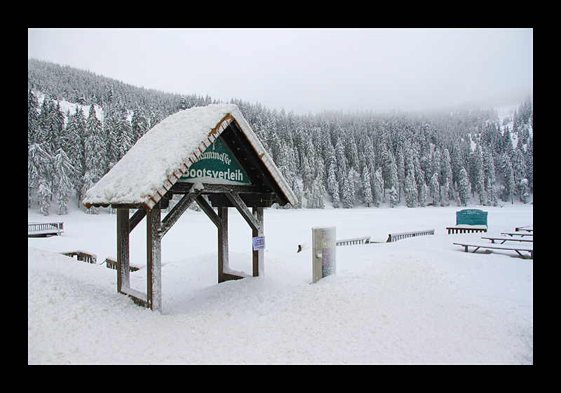 Bootsverleih (Mummelsee, Schwarzwald - Canon EOS 7D)