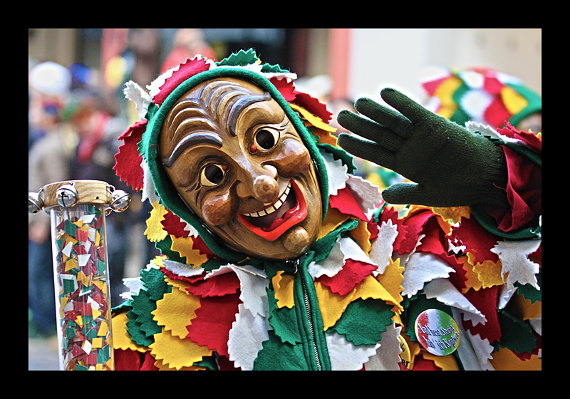 Narreteien zur Fasnacht (Rosenmontagsumzug, Freiburg - Canon EOS 7D)