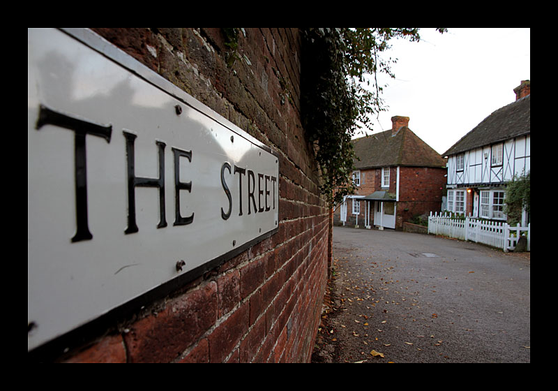 Where The Streets Have No Name (Chilham, England - Canon EOS 7D)