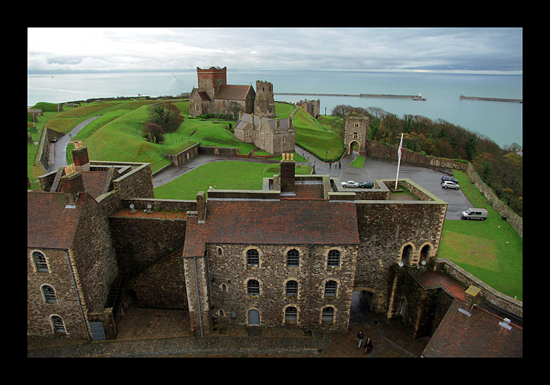 Meerblick (Dover Castle, England - Canon EOS 7D)