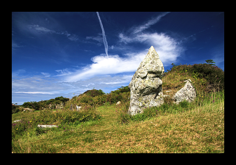 Steinzeitsiedlung (Chysauster, England - Canon EOS 7D)