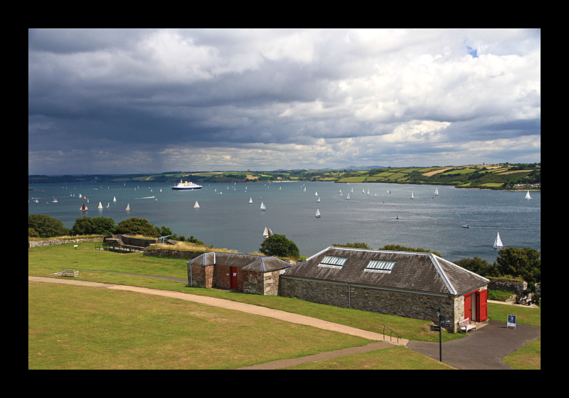 Hier kommt der Regen (Pendennis Castle, England - Canon EOS 7D) 