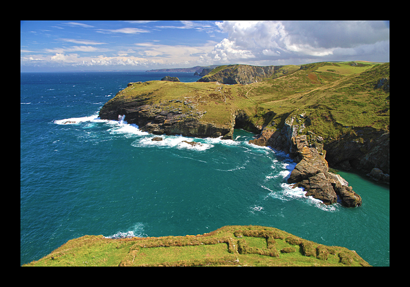 Traumküste (Tintagel Castle, England - Canon EOS 7D) 