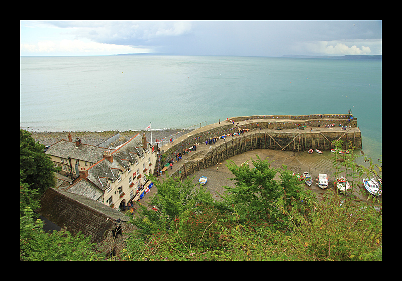 Autofreie Zone (Clovally, England - Canon EOS 7D) 