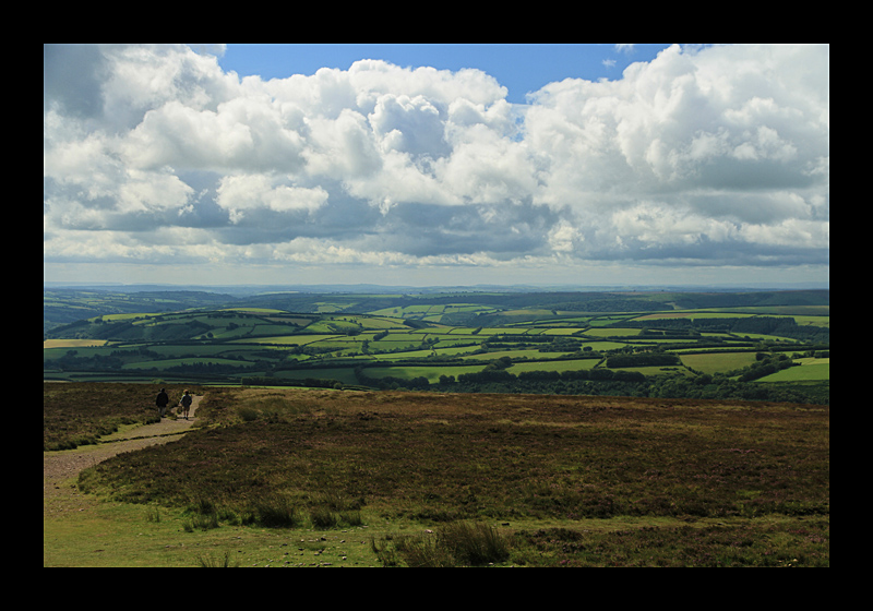 Ländliches England (Dunkery Beacon, Exmoor, England - Canon EOS 7D) 