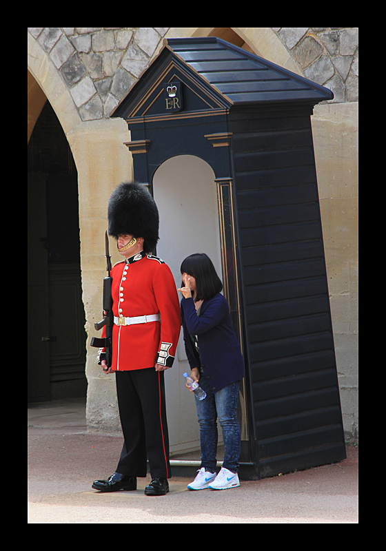 Bloss nicht lachen (Windsor Castle, England - Canon EOS 7D) 