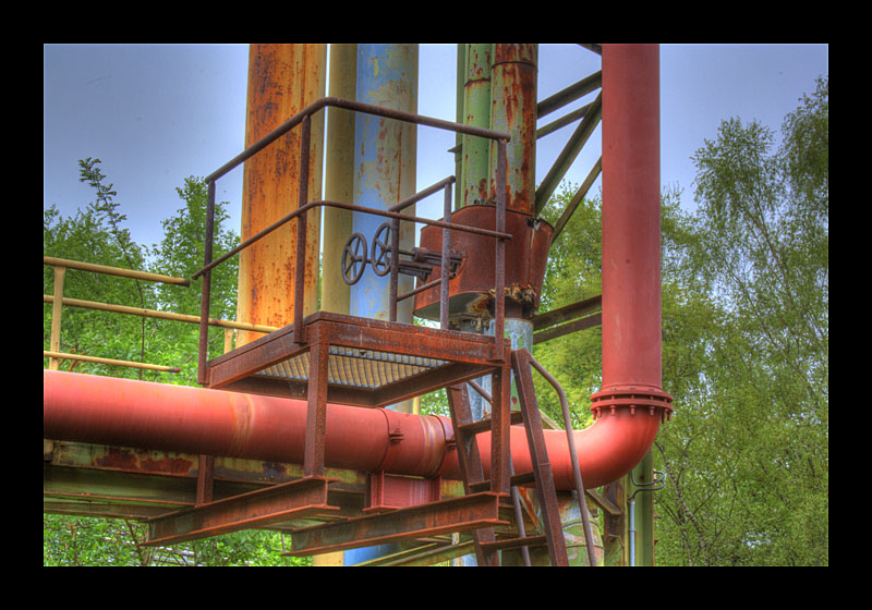 Industriekultur in HDR (Jahrhunderthalle, Bochum - Canon EOS 1000D)