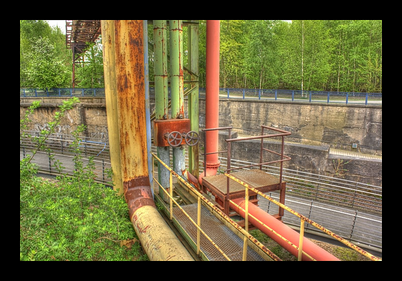 Industriekultur in HDR (Jahrhunderthalle, Bochum - Canon EOS 1000D)