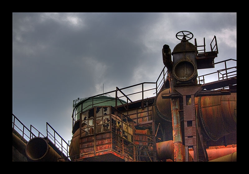 Industriekultur in HDR (Jahrhunderthalle, Bochum - Canon EOS 1000D)