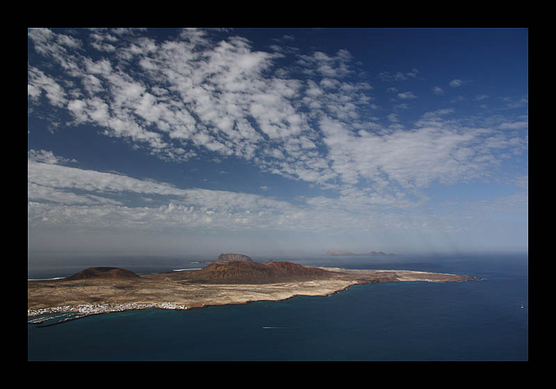 Blick auf La Graciosa (Mirador del Rio, Lanzarote - Canon EOS 1000D)