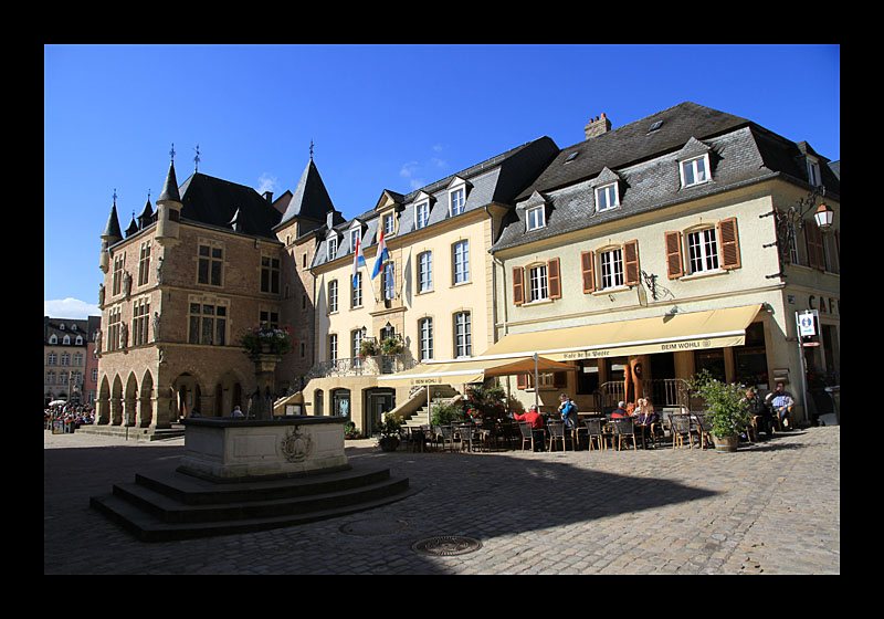 Rathausplatz (Echternach, Luxemburg - Canon EOS 7D)