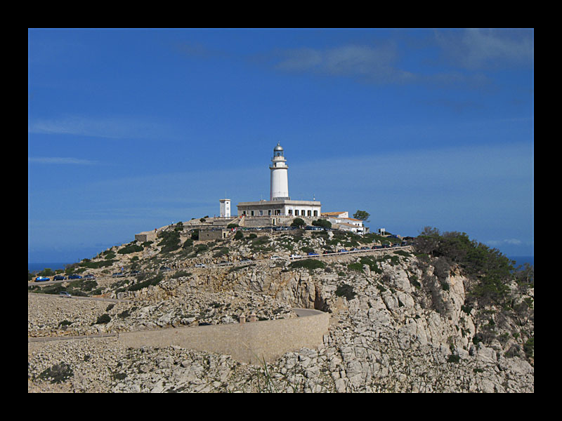 Leuchtturm (Cap Formentor, Canon PowerShot A 640)