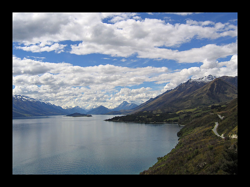 Traumland (Lake Wakatipu - Canon PowerShot A 95)