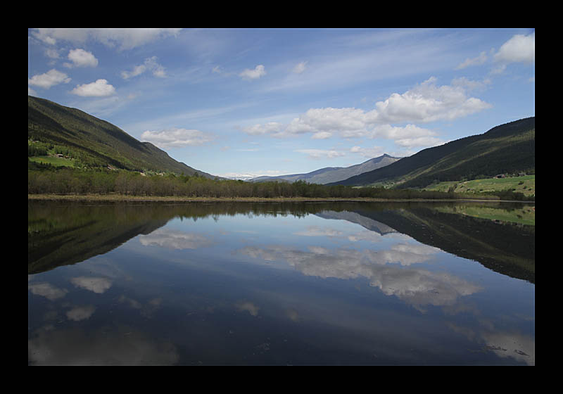 Wasserspiegel (Ottadalen, Norwegen - Canon EOS 7D)
