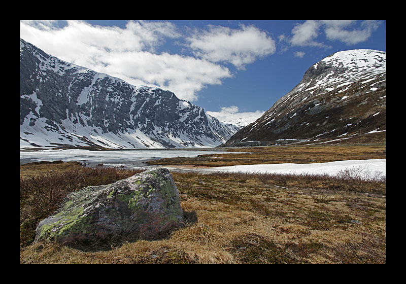 Felswand (Breidalsvatn, Norwegen - Canon EOS 7D)