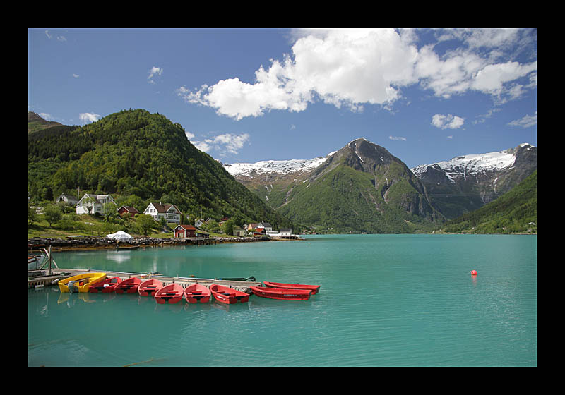 Karibische Gefühle in Norwegen (Balestrand, Norwegen - Canon EOS 7D)