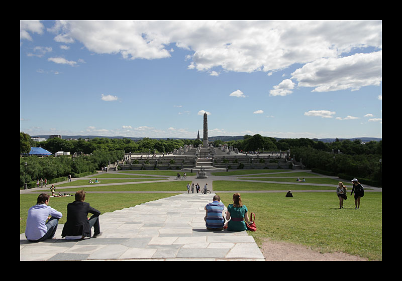 Monumentale Kunst (Vigelandspark, Oslo, Norwegen - Canon EOS 7D)