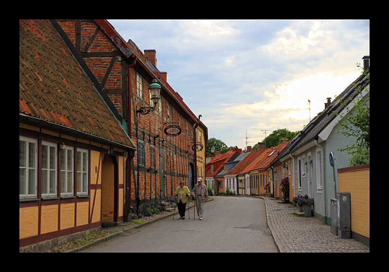 Bunte Gasse (Ystad, Schweden - Canon EOS 7D)